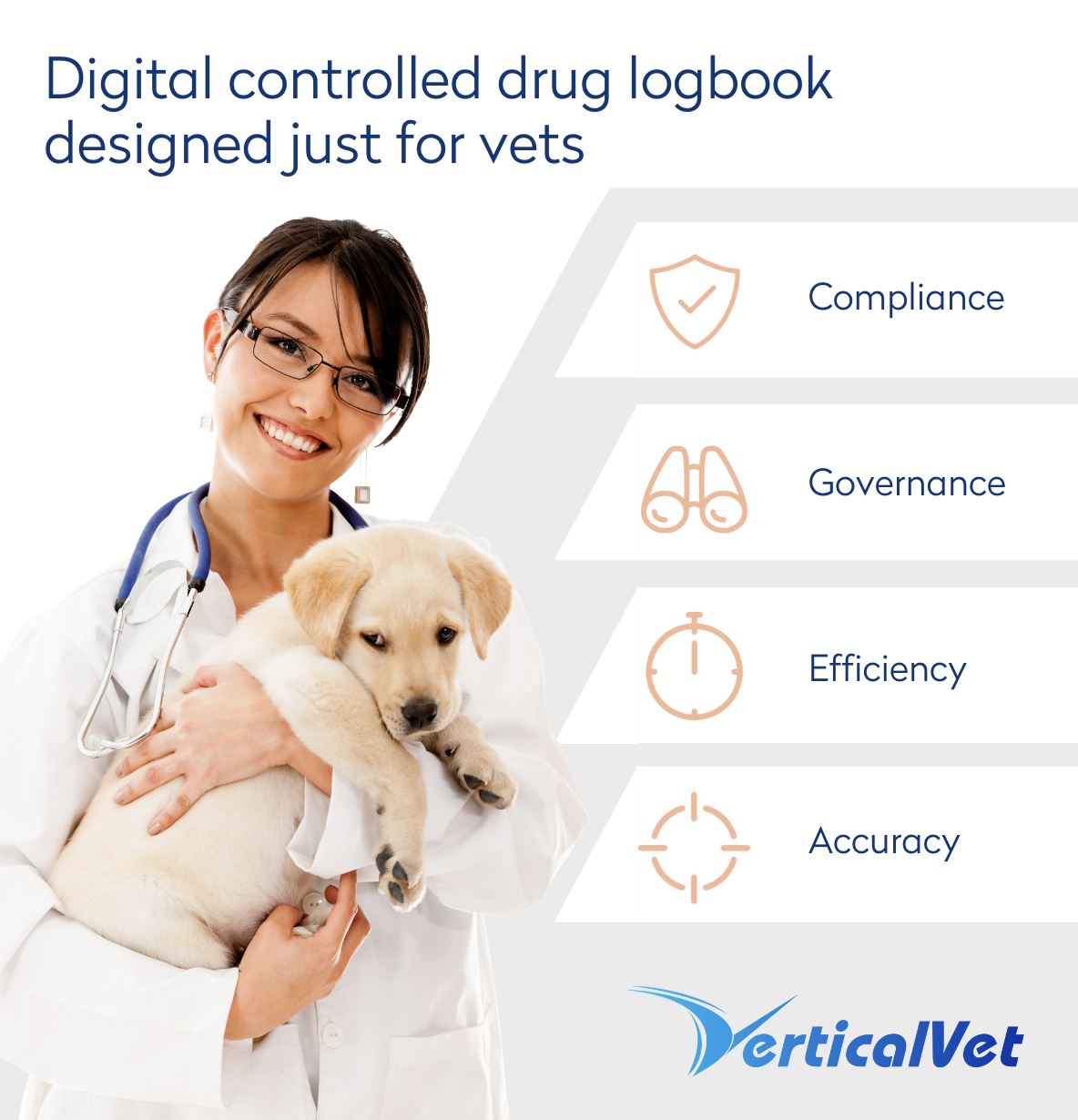Digital controlled drug logbook for vets Digital controlled drug logbook for vets