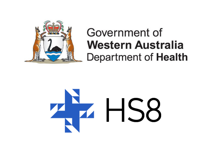 WA Health & HS8 logo